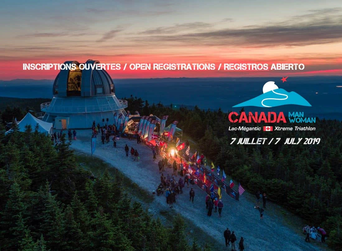 Inscriptions au CanadaMan / Woman Lac Mégantic, Xtri World Tour